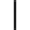 Ekena Millwork Traditional Steel Bracket, Powder Coated Black 2"W x 24"D x 24"H BKTM02X24X24TRPBL - alternate 4